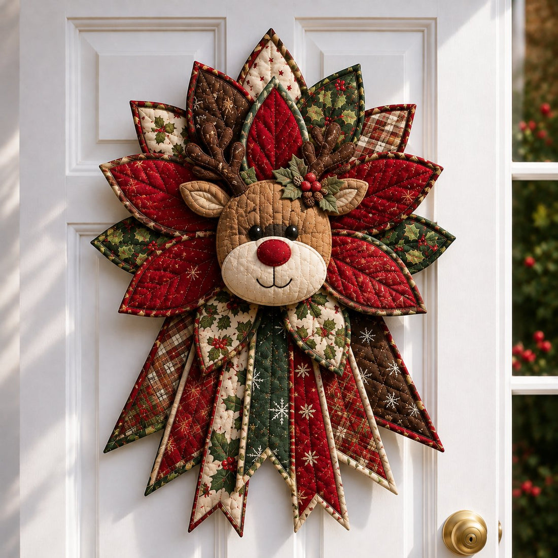 Morantiva™ StitchJoy Christmas Door Hanging Kit