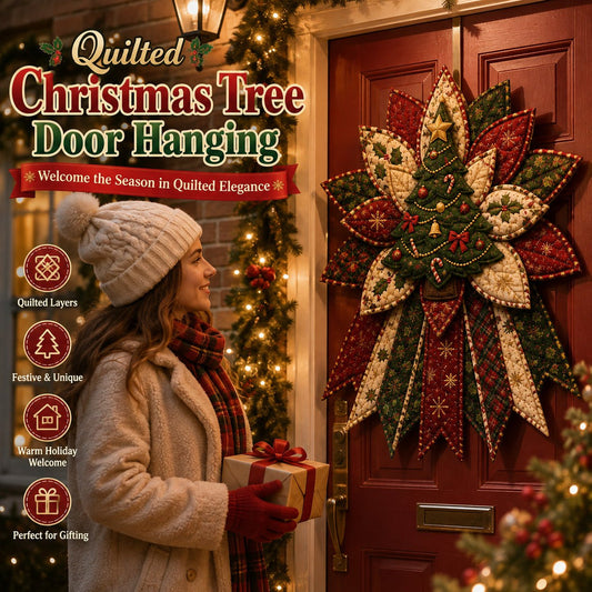 Morantiva™ StitchJoy Christmas Door Hanging Kit